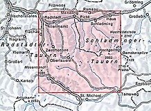 DAV Karte - 45/2 Niedere Tauern II, 1:50000